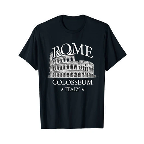 Ancient Roman History Italy Travel Gifts Apparel Vintage Rome Colosseum Italy Souvenir Roman History Tee T-Shirt