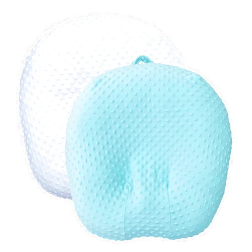 FIN86 Newborn Infant Baby Super Soft Premium Minky Dot 2 Pack Lounger Cover Removable Cover Lounger Cover Hats for Boys