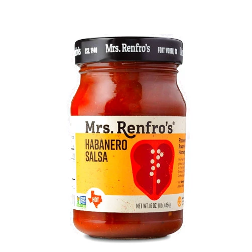 Mrs. Renfro's Habanero Salsa Hot -- 16 oz - 2 pc