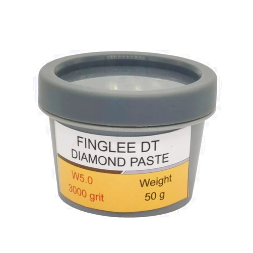 FINGLEE DT Diamond Paste1200 to 8000Grit，50 Gram Diamond Lapping Compounds for Marble Glass Metal Rock Jewelry Resin Silver Gemstone with High Concentration of Diamond Powder (W5#3000)