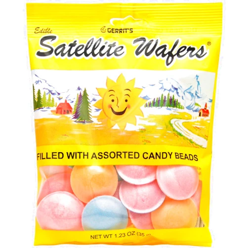 Gerrit's Satellite Wafers 1.23 Ounce Bag ( One Bag)