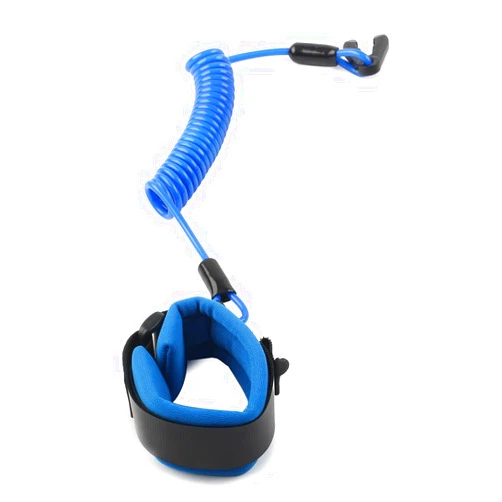 GZYF Thicken Start Stop Kill Safety Lanyard Handlebar Switch Key Floating Emergency Flameout Rope Fits For Yamaha Jet Ski Replace EW2-68348-00-00,blue,1 pc