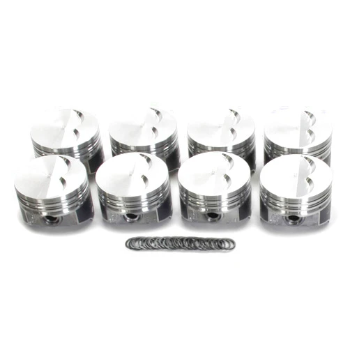 JE Pistons KB Performance Pistons KB120.030-7cc Flat Top Piston Set for Small Block Chevrolet