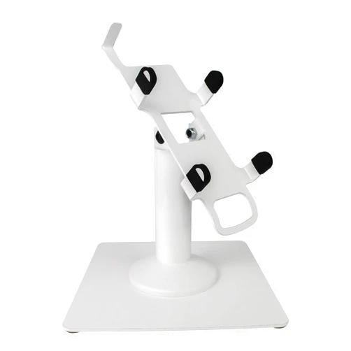 Discount Credit Card Supply DCCStands Freestanding Swivel and Tilt Pax A920 / A920 Pro Terminal Stand (White)