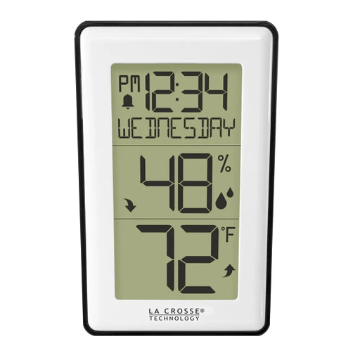 La Crosse Technology 308-1911 Indoor Temperature Station with Humidity Alerts