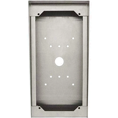 Aiphone Corporation SBX-DVF-P Surface Mount Box for AX-DVF-P, JF-DVF-HID, JF-DVF-HID-I, or JK-DVF-HID, 18 AWG Stainless Steel