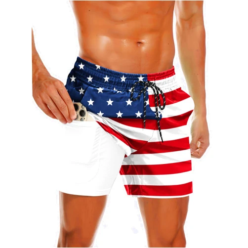 COOFANDY Men's Swim Trunks Quick Dry Bathing Suit with Pockets Swimwear Beach Board Short Swimsuit S-XXL
