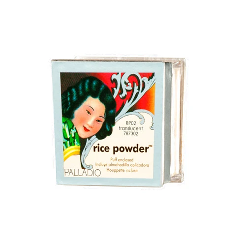 Palladio Rice Powder, Translucent, Loose Setting Powder, Absorbs Oil, Leaves Face Looking and Feeling Smooth, Helps Makeup Last Longer For a Flawless, Fresh Look