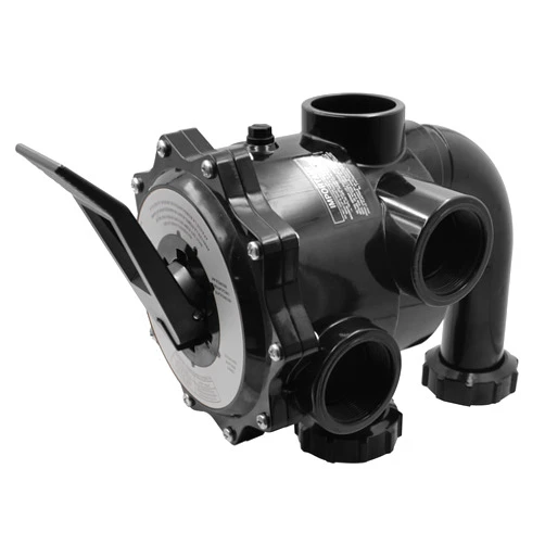RDIYIN SP0715X62 Multiple Port 6-Position Control Valve with Gauge,2 Inch Side Mount (Sand),Compatible with Hayward Pro-Series Vari-Flo.
