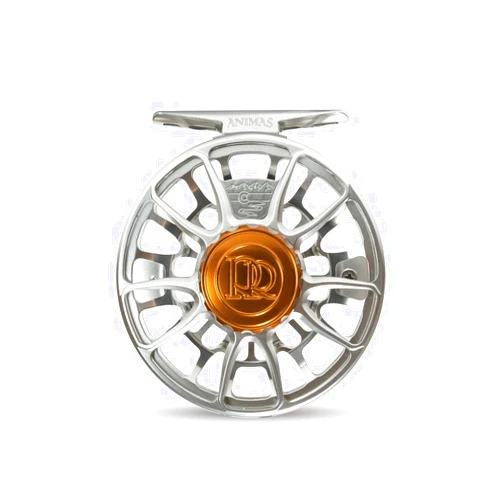 Ross REELS Animas Fly Fishing Reel | Durable Lightweight High-Performance Ultra-Large Arbor Reel for Fly Fishing in Freshwater & Saltwater, 5-6wt, Platinum