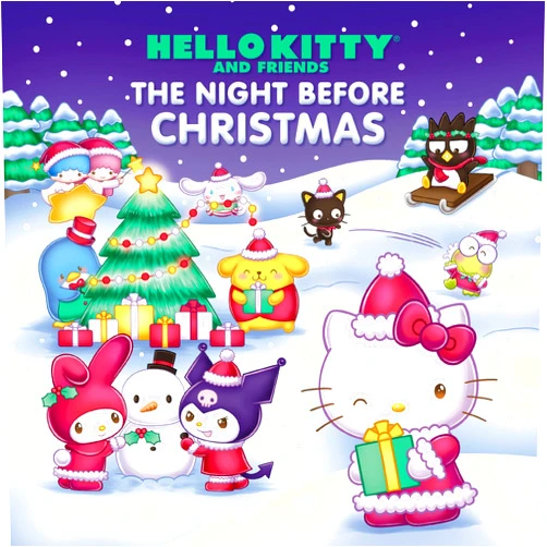 Merrill Hagan,Kristen Tafoya Humphrey,Abigail Starling Hello Kitty and Friends The Night Before Christmas