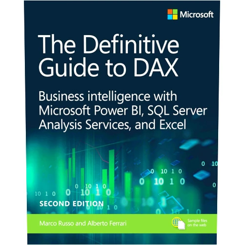 By Marco Russo (Author), Alberto Ferrari (Author) The Definitive Guide to DAX: Business Intelligence for Microsoft Power BI, SQL Server Analysis Services, and Excel Second Edition (Business Skills)