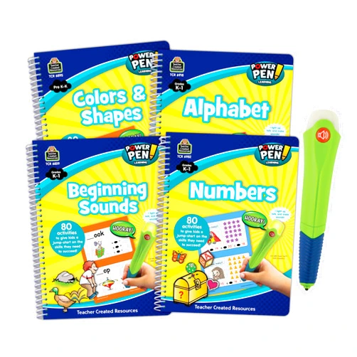 Teacher Created Resources Power Pen & Learning Books Set - 4 Book Set