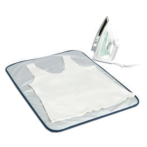 Household Essentials 129 Portable Ironing Blanket Mat-Heat Resistant-Grey, 1Pack