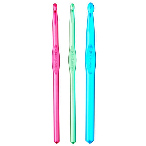 Loops & Threads Aluminum Crochet Hook Set by Loops & Threads®, J/K/N