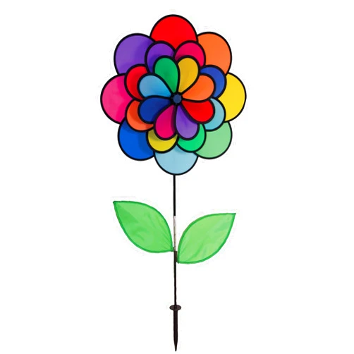 In the Breeze 2797 Triple Wheel Colorful Wind Spinner, 19