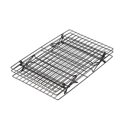Wilton Excelle Elite 3-Tier Cooling Rack for Cookies, Cake and More - Cool Batches of Cookies, Cake Layers or Finger Foods, Black