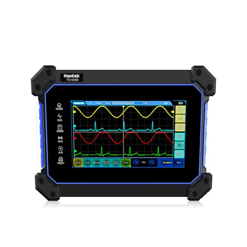 Hantek TO1202C Touch Screen Tablet Oscilloscope, 2CH Channel Handheld Digital Oscilloscope with Multimeter, 200MHz