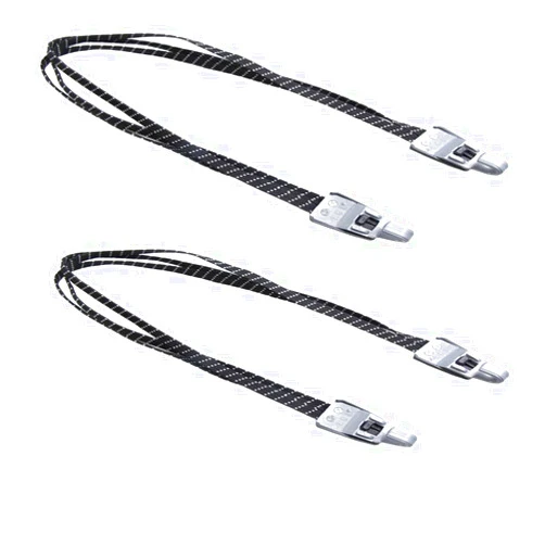 Leadigol 2PCS 3 in 1 Bungee Cord,68cm Elastic Motorcycle Bike Luggage Fixed Strap Rope with 2 Hood for Bicycle Riding Accessories