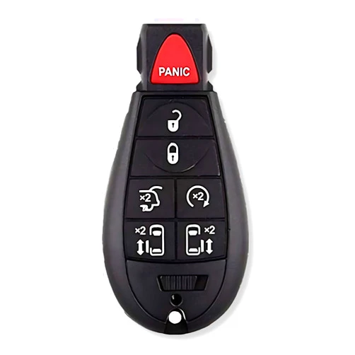 Car Keys Express Simple Key Fob for Select Chrysler, Dodge, Jeep, Ram, Volkswagen Vehicles (Interchangeable 5 & 7 Button keypads), Key Fob Only (Car Key Programmer not Included)