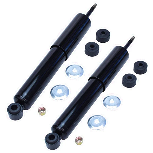 Detroit Axle - 2WD Front 2pc Shock Absorbers for 99-23 Ford F-250 F-350 Super Duty, 00-05 Ford Excursion, 2 Complete Shock Absorbers Assembly 2000 2001 2002 2003 2004 2005 Replacement