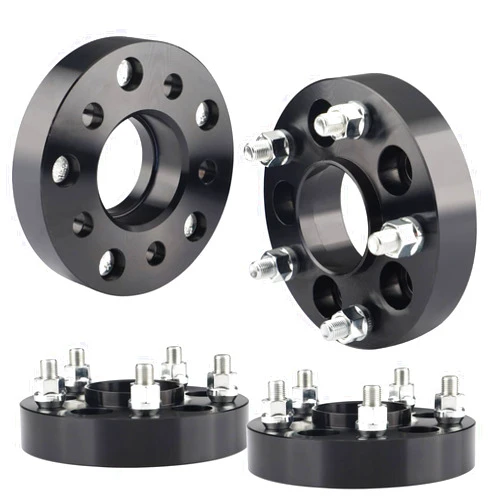 EZISOE 5x4.5 to 5x5 Hubcentric Wheel Adapters for JK Wheels on TJ YJ KK XJ ZJ Vehicle, 1.25'' 5x114.3mm to 5x127mm Convert Wheel Adapter 71.5mm Hub Core with 1/2 Thread Pitch