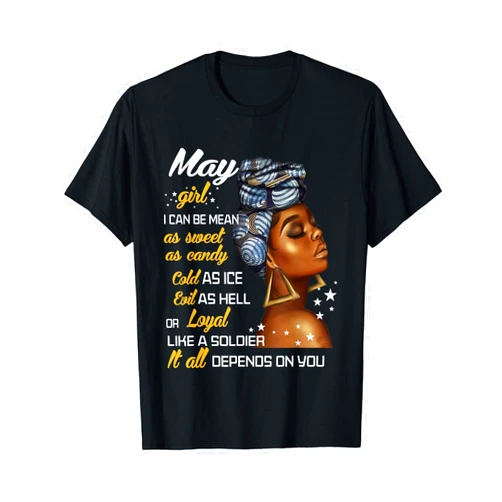 Taurus Gemini May Birthday Tshirt Birthday Gift May Girl Taurus Gemini Women T-Shirt