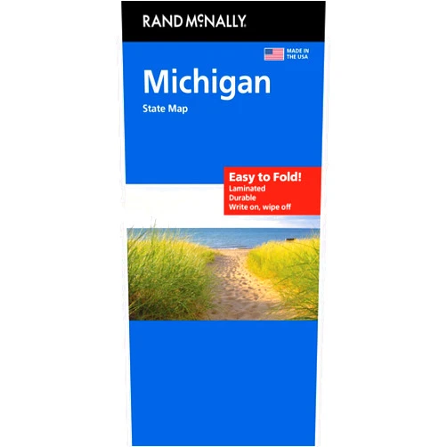 Rand McNally Easy to Fold: Michigan Laminated Map
