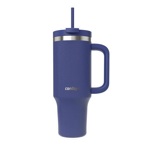 Contigo Streeterville 40oz Tumbler, Stainless Steel Vacuum Insulated, Leak-Proof, Cold for 29 Hours, Indigo