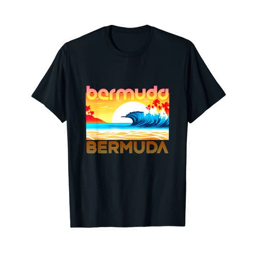 Bermuda Retro Souvenir Apparel Bermuda Retro Vintage Souvenir Apparel - Bermuda T-Shirt