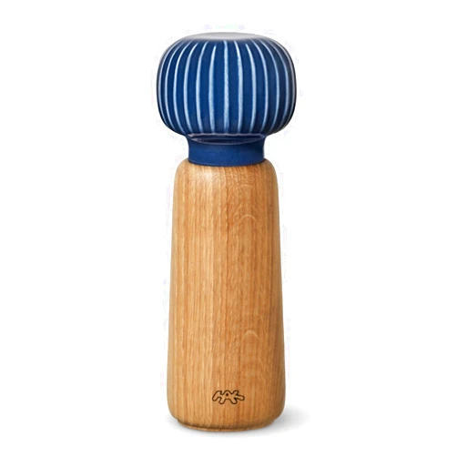 HAK KÄHLER Kahler Hammershoi Salt and Pepper Grinder, Indigo, 7.3