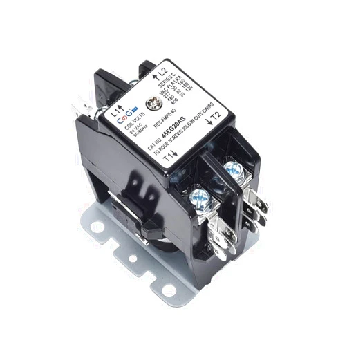 CGELE 2 Pole Air Conditioner Contactor 30 Amp 24V Coil,Heavy Duty Condenser Contactor Compressor Contactor High Quality Silver Alloy Content…