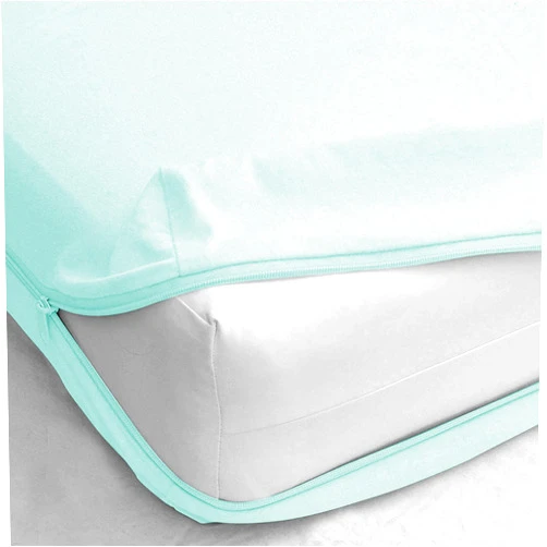 RAJVEER TEXTILE Twin-XL Size Zipper Fitted Sheet 1 Piece 39