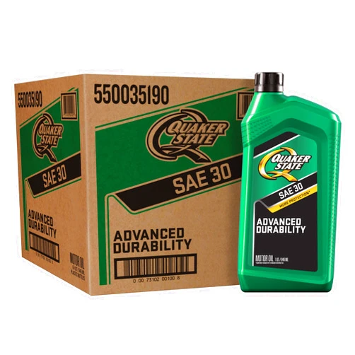 Quaker State Motor Oil, HD 30, 1 Quart (6 Pack)