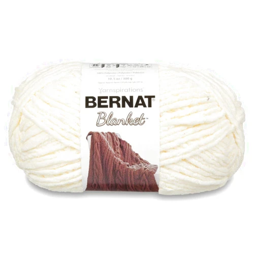 Bernat Blanket Big Ball Yarn (10006) Vintage White