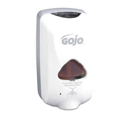GOJO 274012 TFX Foam Soap Dispenser, 1200ml, 4 1/10w x 6d x 10 3/5h, Gray