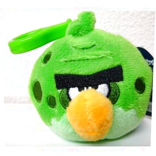 Angry Birds Space Green Bird Backpack Cllip