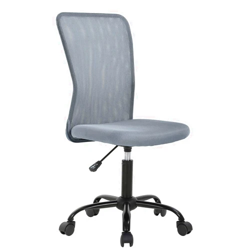 BestOffice Ergonomic Office Chair Desk Chair Mesh Computer Chair Back Support Modern Executive Mid Back Rolling Swivel Chair for Women, Men (Grey)