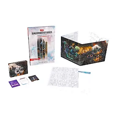 Wizards of the Coast D&D Dungeon Master’s Screen: Dungeon Kit (Dungeons & Dragons DM Accessories)