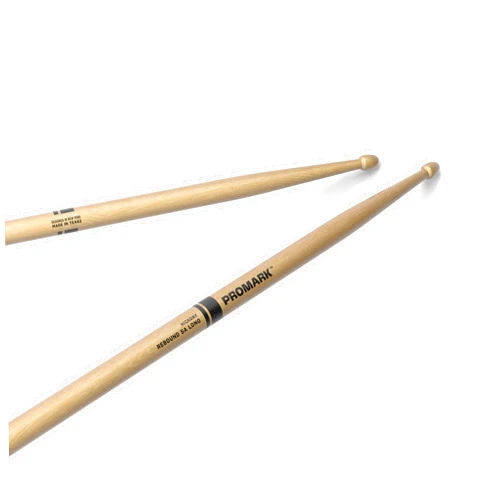 ProMark Drum Sticks - Rebound 5A Drumsticks - Drum Sticks Set - Acorn Wood Tip for Larger Sweet Spot - Long Hickory Drum Sticks - Consistent Weight and Pitch - 1 Pair