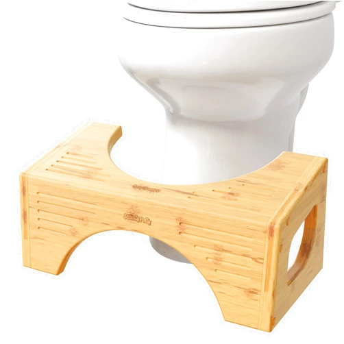 Squatty Potty LLC Squatty Potty The Original Toilet Stool - Bamboo Flip, 7