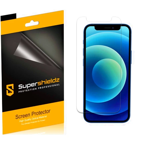 Supershieldz (6 Pack) Designed for iPhone 12 Mini (5.4 inch) Screen Protector, Anti Glare and Anti Fingerprint (Matte) Shield