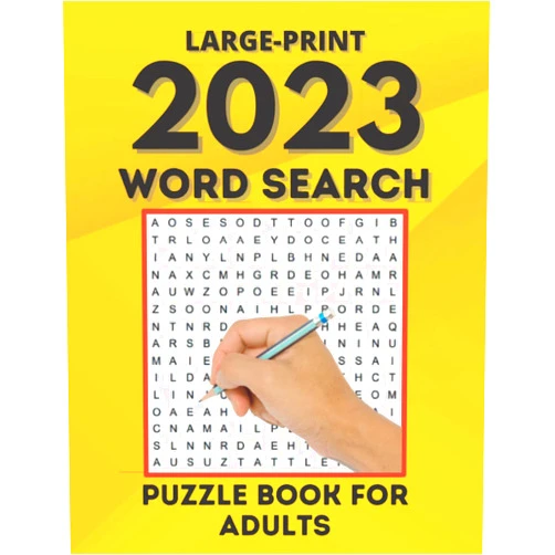 N.Taleb Creation 2023 Word Search Large Print Puzzle Book for Adults: 100 Word Find Puzzles for Elderly and Adults with Solutions (Large Print Word-Finds Puzzle Book) ... search .... Perfect Gift for All Puzzles Fan!