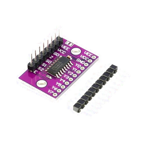 Generic 74HC4051 8 Channel Analog Multiplexer Selector Module Multiplexers Distributor Resolver CJMCU-4051 for Arduino