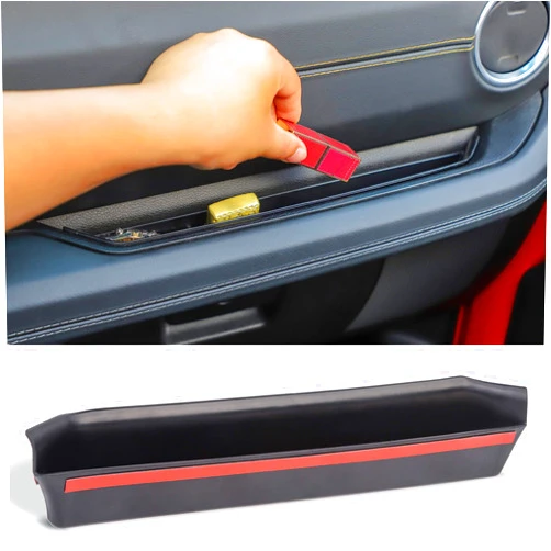 Savadicar Grab Bar Tray Compatible with 2024 2025 Jeep Wrangler (JL) and Jeep Gladiator (JT), Passenger Side GrabTray Storage Organizer, Interior Accessories, Black (Patent Authorization)
