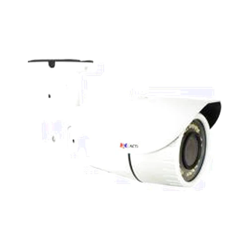 ACTI CORPORATION ACTi A49 3MP Outdoor Network Bullet Camera, 2.8-12mm 4.3X Zoom Lens, f/1.4-2.8, RJ45 Connection.