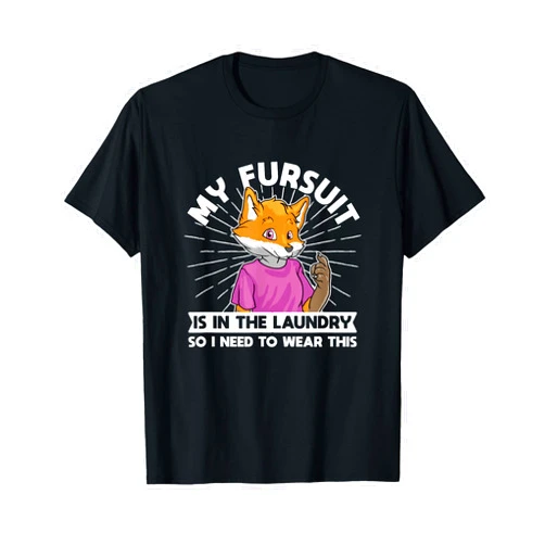 Furry Fandom Gifts & Accessories Furry Fandom Cosplay - Furries Fursona Fursuit T-Shirt