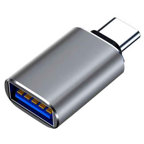 Mepsies USB C to USB Adapter, USB C Adapter, Type C Male to USB 3.1 Female Adaptor, OTG USB Adapter to USB C Compatible with MacBook Pro, Samsung Galaxy, Type-C Smartphones, Tablets and Laptops (Grey)