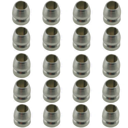 ZCZQC 20PCS Safety Round Handle Wedge Steel Hammer Handle Splitting Wedge Set Metal Axe Farm Tool Reinforcement Accessories Iron Wedge Steel Hammer Plug for Wooden Handle Tools Axe Sledge 8mm