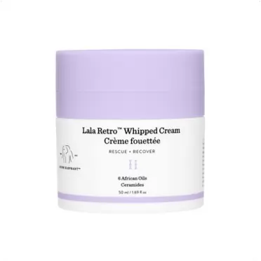 Drunk Elephant Lala Retro Whipped Cream. Replenishing Moisturizer for Skin Protection and Rejuvenation (15 mL / 0.5 Fl Oz) 0.50 Fl Oz (Pack of 1)